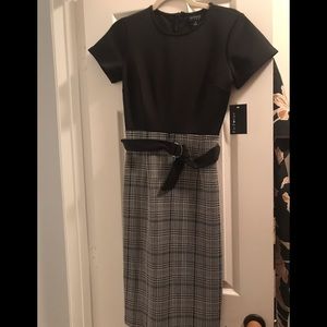 Black and white En Focus Dress